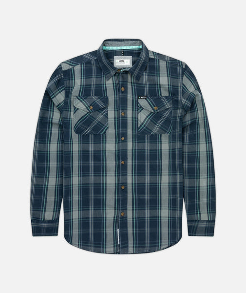 Breaker Flannel - Navy