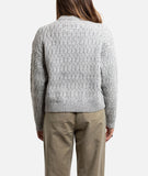 Wharf Cable Knit Sweater - Heather Grey