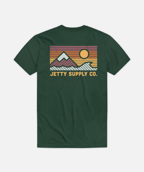 Seamount Tee - Forest Green