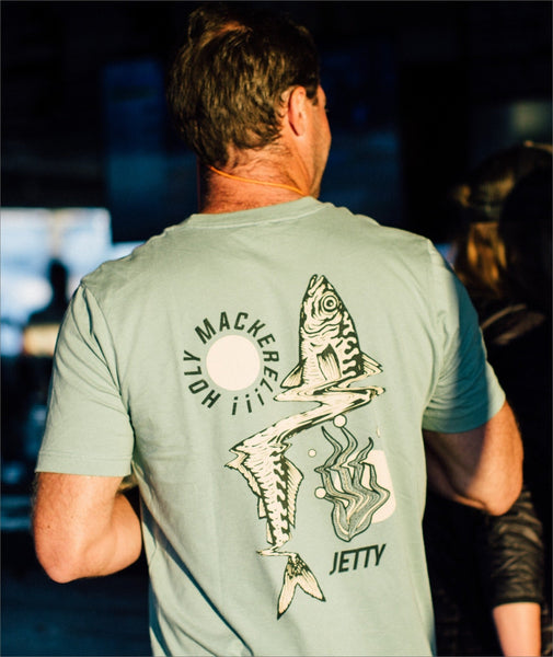 Mackerel Tee - Sage