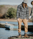 Mariner Flannel Lined Pant - Charcoal