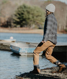 Mariner Flannel Lined Pant - Charcoal