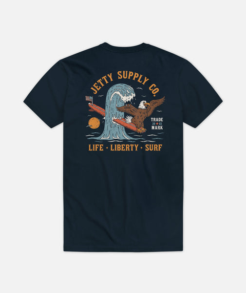 Liberty Tee - Navy