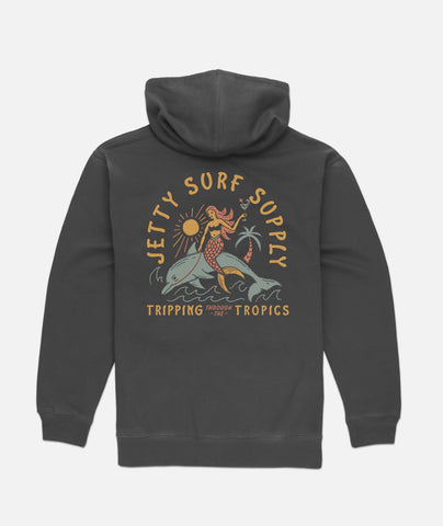 Tripping Hoodie - Charcoal