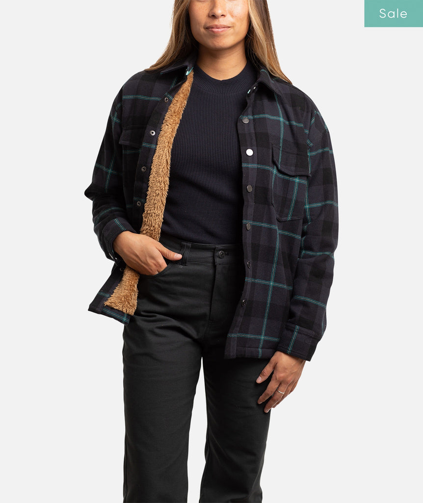 Nivean Flannel Jacket Black Huntington Surf Sport