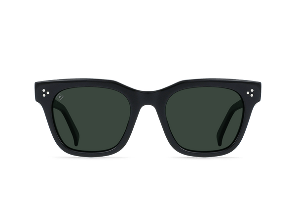 HUXTON-Crystal Black / Green Polarized