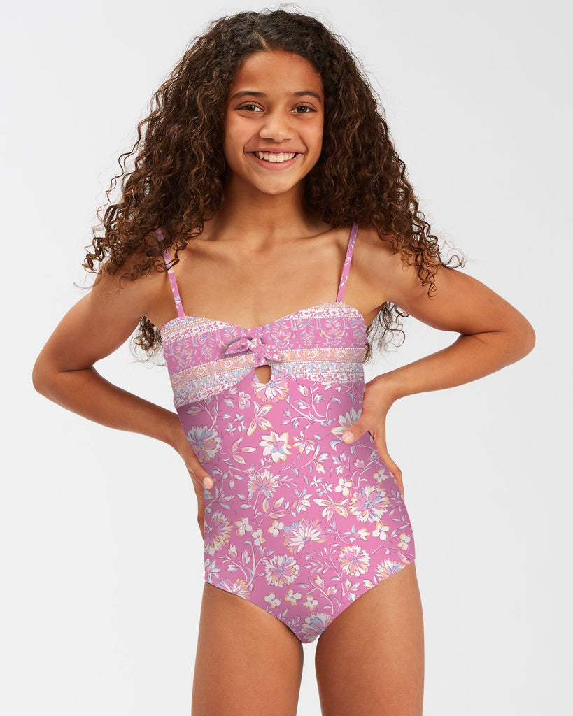 Roxy Girls Perfect Surf Time One Piece Swimsuit – Rumors Skate and