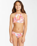 Girl's Tropical Punch High Neck