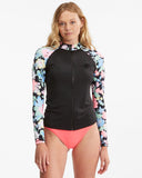 Women's Feelin Tropical LS Zip Rg