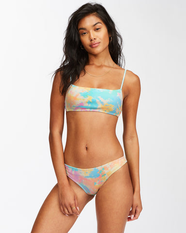 Women's Rainbow Tide Square Bralette