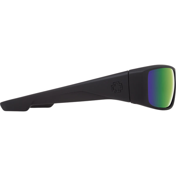 Logan Matte Black - HD Plus Bronze Polar with Green Spectra Mirror