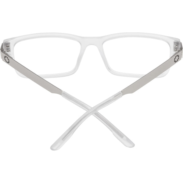 Hale 58-Matte Silver Matte Clear