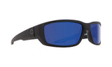 Dirty Mo Matte Black - HD Plus Bronze Polar with Blue Spectra Mirror