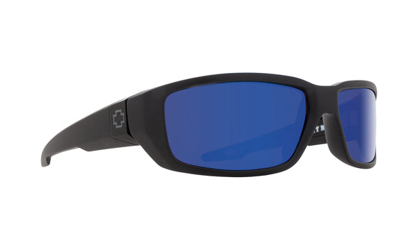 Dirty Mo Matte Black - HD Plus Bronze Polar with Blue Spectra Mirror