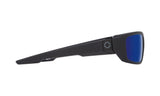 Dirty Mo Matte Black - HD Plus Bronze Polar with Blue Spectra Mirror