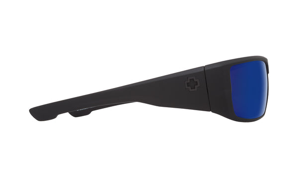 Dirk Matte Black - HD Plus Bronze Polar with Blue Spectra Mirror
