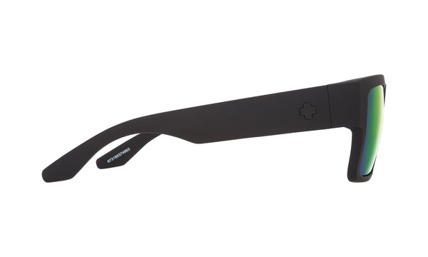 Cyrus Matte Black - HD Plus Bronze Polar with Green Spectra