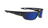 Dirty Mo Matte Black - HD Plus Bronze Polar with Blue Spectra Mirror