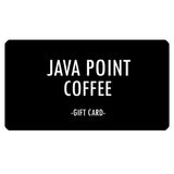 JAVA POINT GIFT CARD