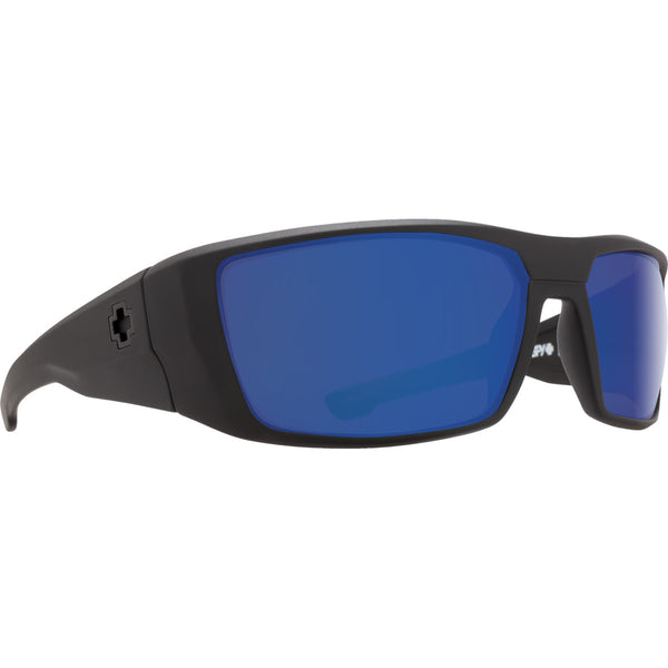 Dirk Matte Black - HD Plus Bronze Polar with Blue Spectra Mirror