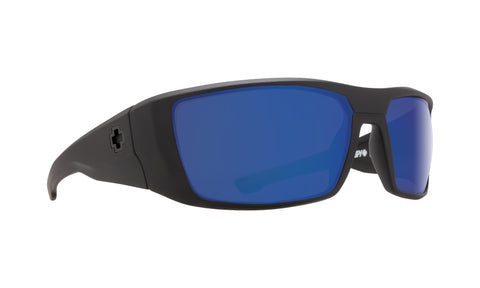 Dirk Matte Black - HD Plus Bronze Polar with Blue Spectra Mirror