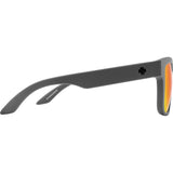 Discord Soft Matte Dark Gray - HD Plus Gray Green Polar with Red Spectra Mirror