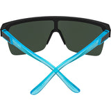 Flynn 5050 Soft Matte Black Translucent Blue - HD Plus Gray Green with Dark Blue Spectra Mirror