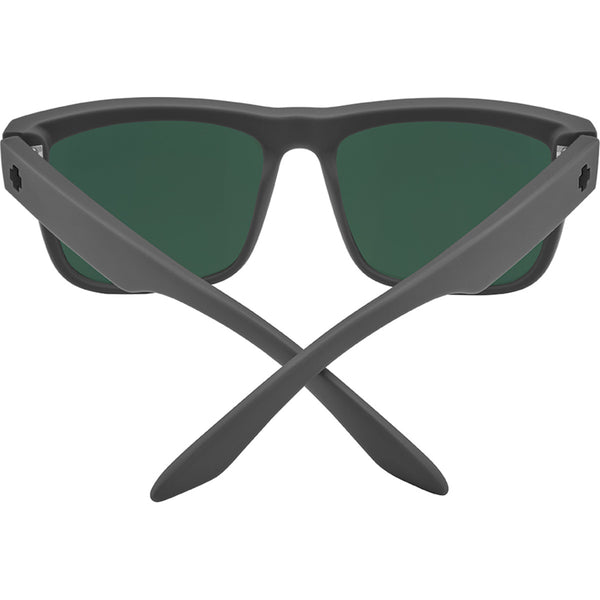 Discord Soft Matte Dark Gray - HD Plus Gray Green Polar with Red Spectra Mirror