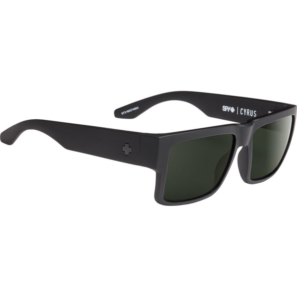 Cyrus Matte Black - HD Plus Gray Green