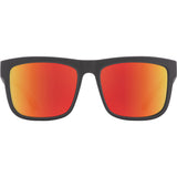 Discord Soft Matte Dark Gray - HD Plus Gray Green Polar with Red Spectra Mirror