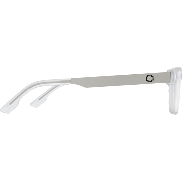 Hale 58-Matte Silver Matte Clear