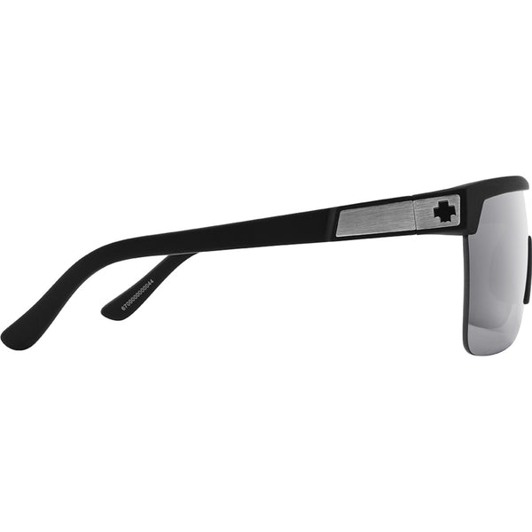 Flynn 5050 Soft Matte Black - HD Plus Gray Green Polar with Silver Spectra Mirror