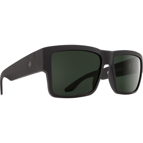 Cyrus Matte Black - HD Plus Gray Green
