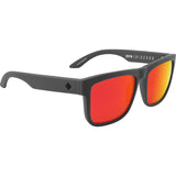 Discord Soft Matte Dark Gray - HD Plus Gray Green Polar with Red Spectra Mirror