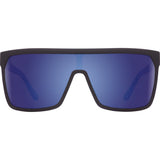 Flynn Soft Matte Black - HD Plus Bronze with Dark Blue Spectra Mirror