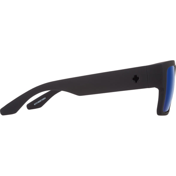 Cyrus Soft Matte Black - HD Plus Bronze with Blue Spectra Mirror