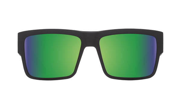 Cyrus Matte Black - HD Plus Bronze Polar with Green Spectra