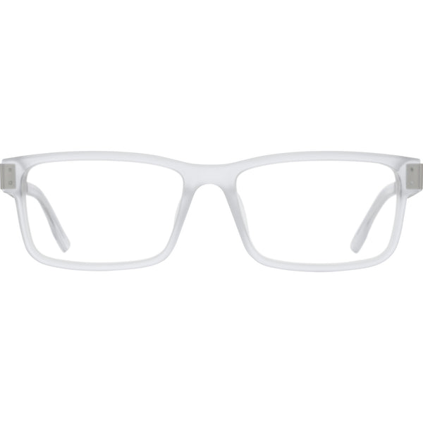 Hale 58-Matte Silver Matte Clear