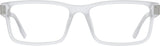 Hale 58-Matte Silver Matte Clear