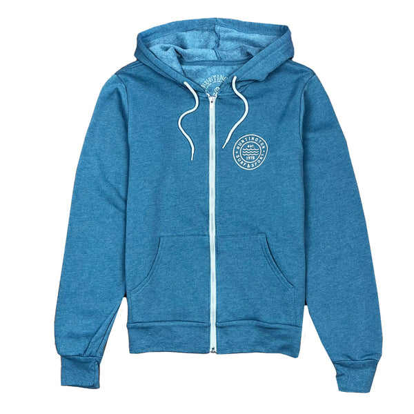 HSS WOMEN WAVE ZIP HOODIE