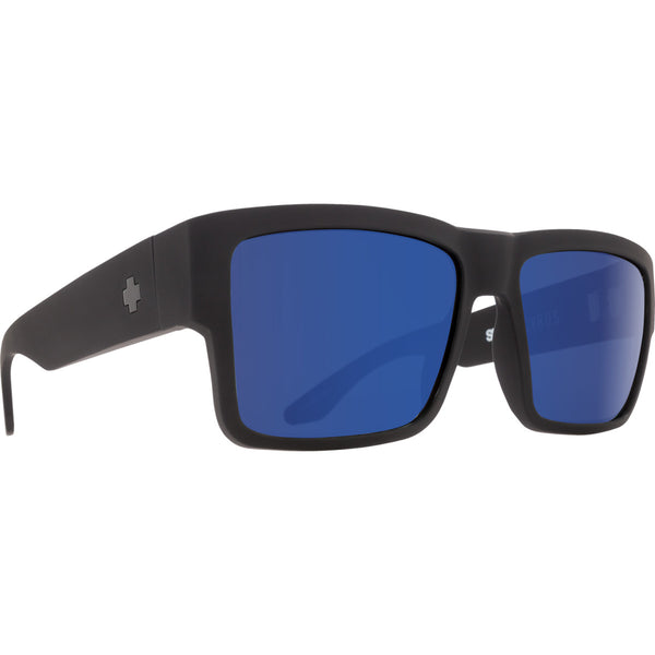 Cyrus Soft Matte Black - HD Plus Bronze with Blue Spectra Mirror