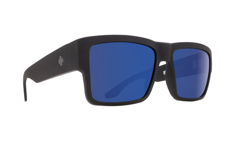 Cyrus Soft Matte Black - HD Plus Bronze with Blue Spectra Mirror