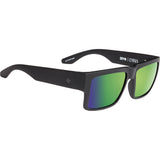 Cyrus Matte Black - HD Plus Bronze Polar with Green Spectra
