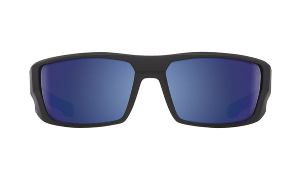 Dirk Matte Black - HD Plus Bronze Polar with Blue Spectra Mirror