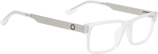 Hale 58-Matte Silver Matte Clear