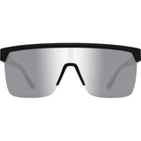 Flynn 5050 Soft Matte Black - HD Plus Gray Green Polar with Silver Spectra Mirror
