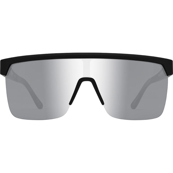 Flynn 5050 Soft Matte Black - HD Plus Gray Green Polar with Silver Spectra Mirror